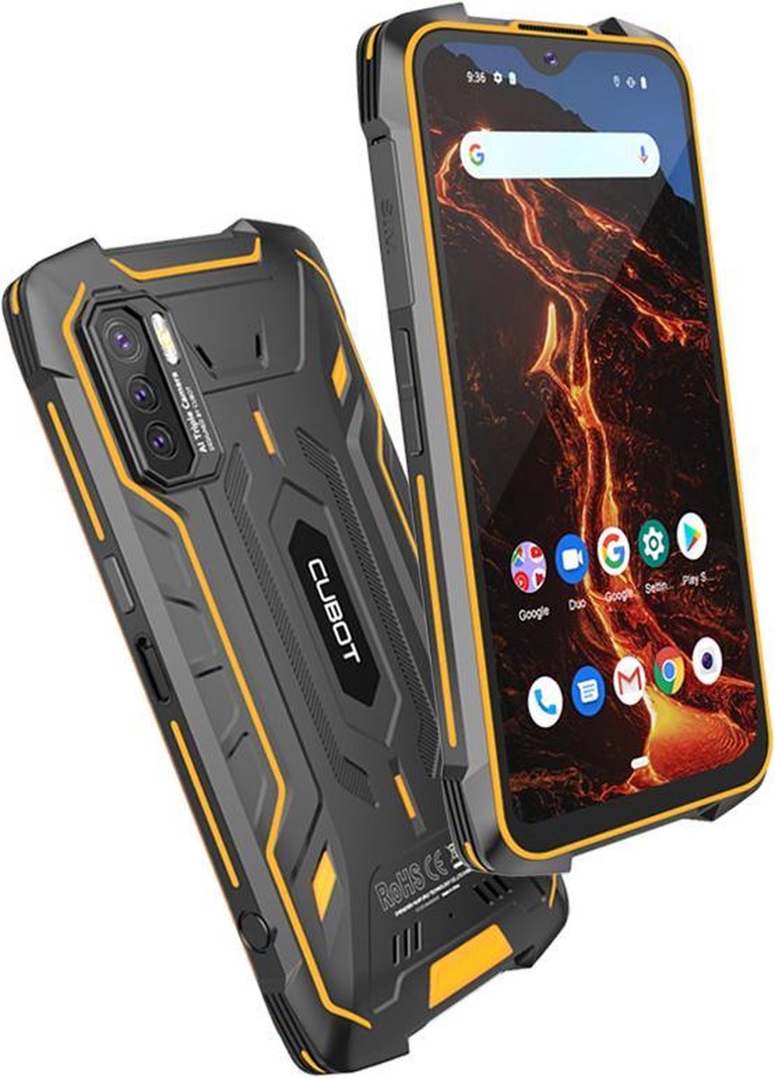 Cubot Kingkong 5 Pro Smartphone - Android 11 - 64GB - 6 Inch HD - Zwart