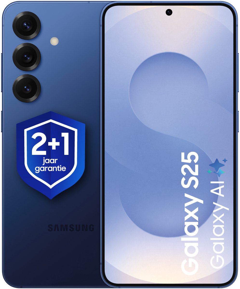 Samsung Galaxy S25 5G - 128GB - Navy + 1 jaar extra garantie