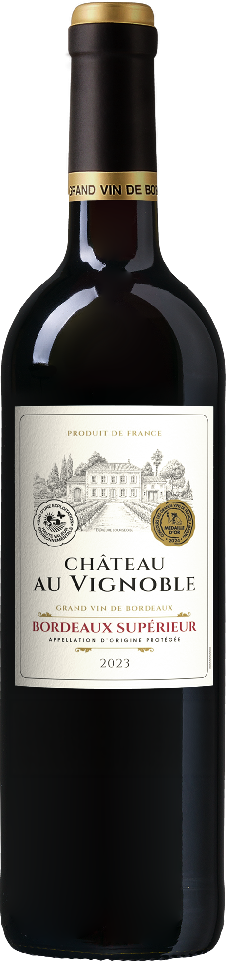 Wijnvoordeel Château Au Vignoble Bordeaux Supérieur - Rood