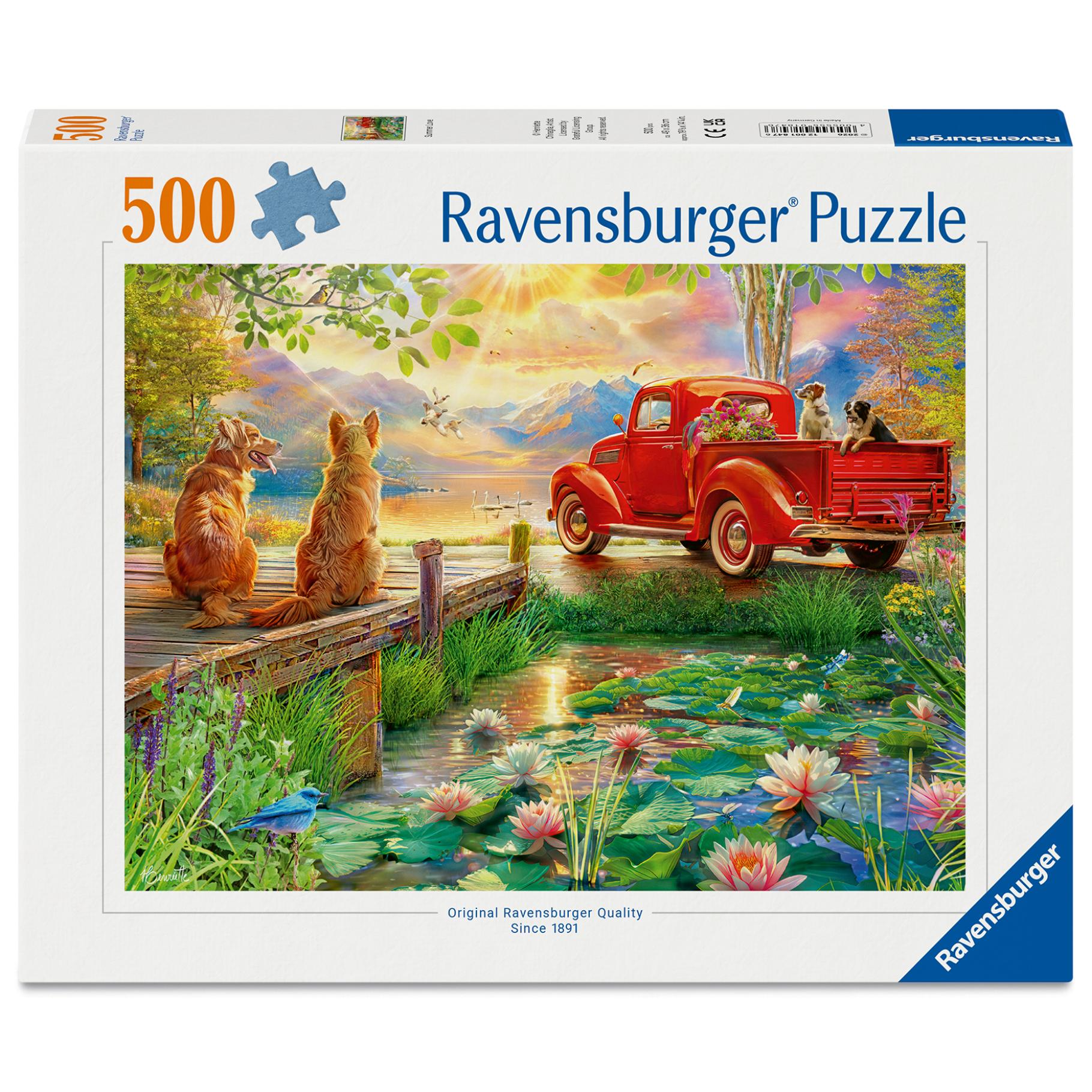 Top1Toys Ravensburger puzzel zomerliefde 500 stukjes