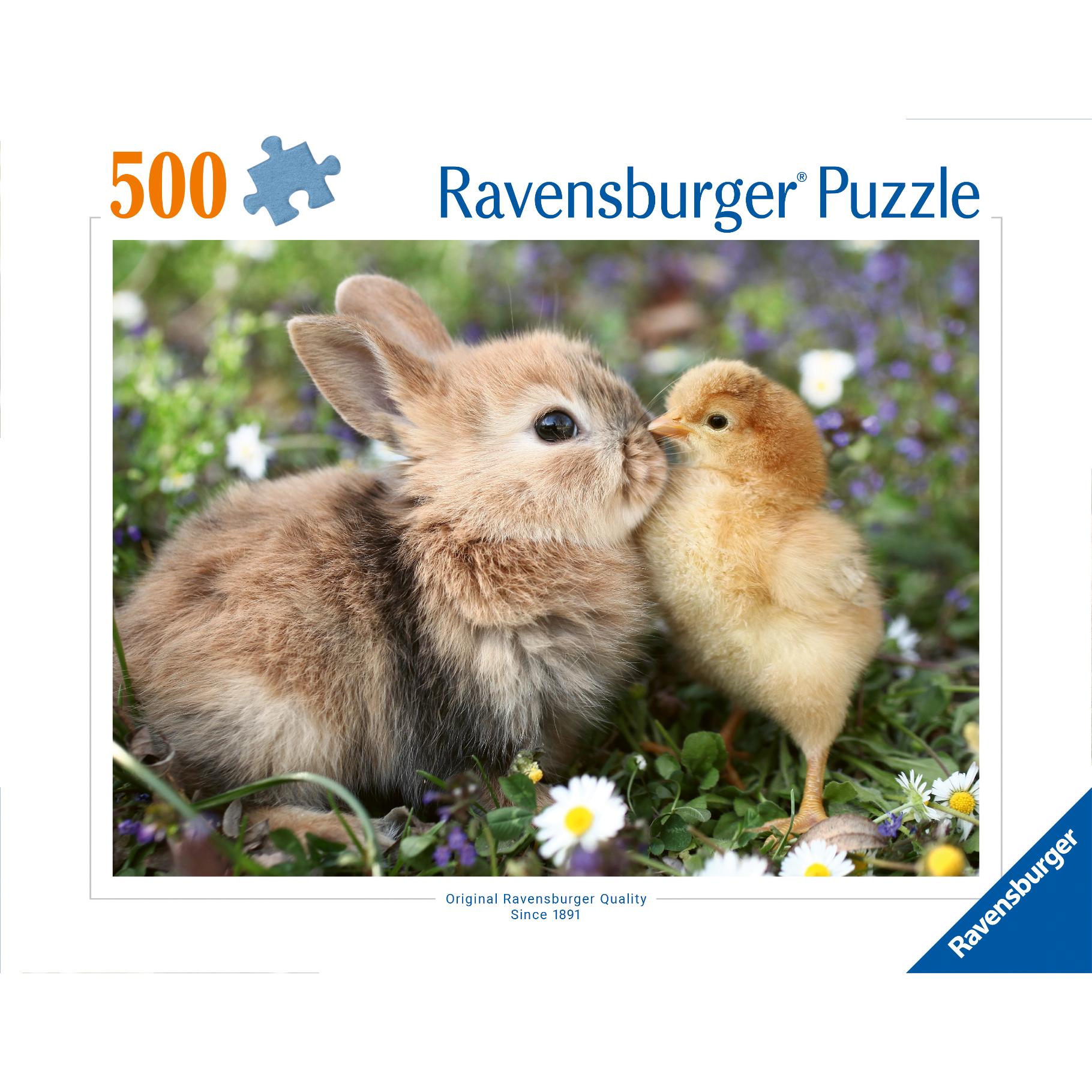 Top1Toys Ravensburger puzzel konijn en kuiken 500 stukjes