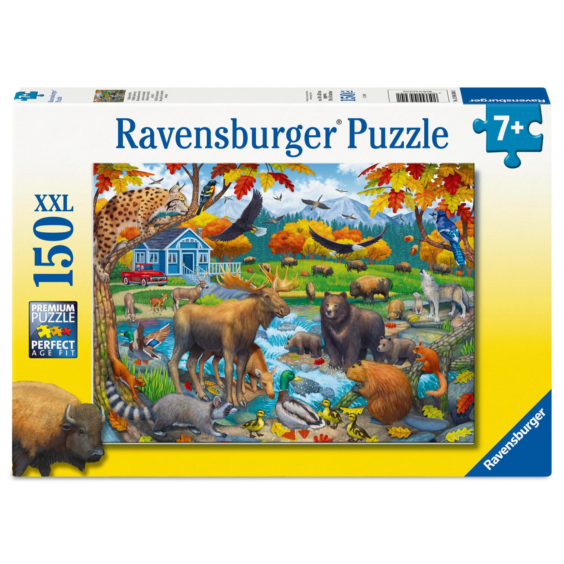 Top1Toys Ravensburger puzzel wilde dieren XXL 150 stukjes