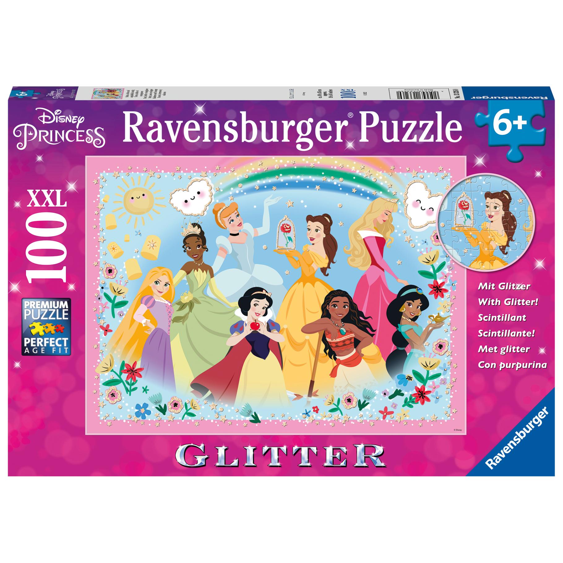 Top1Toys Ravensburger puzzel Disney Princess XXL 100 stukjes glitter