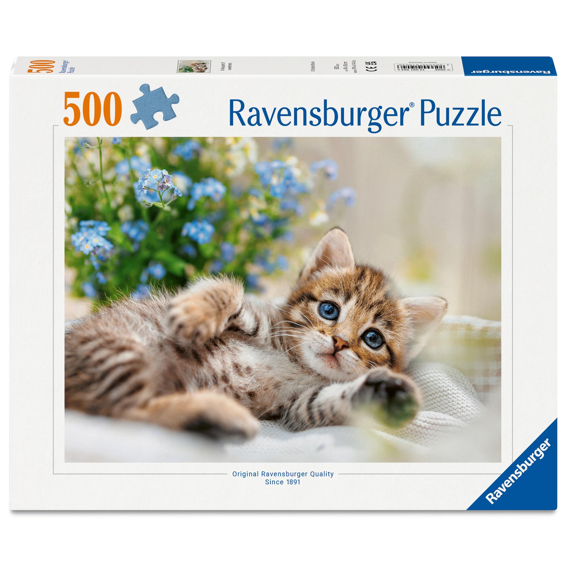 Top1Toys Ravensburger puzzel schattige kitten 500 stukjes