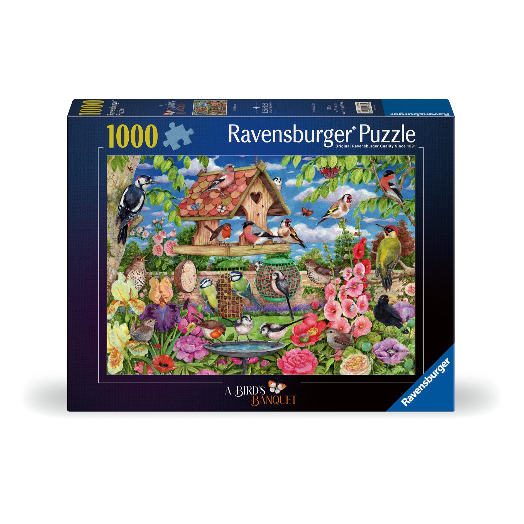 Top1Toys Ravensburger puzzel het vogelhuisje 1000 stukjes