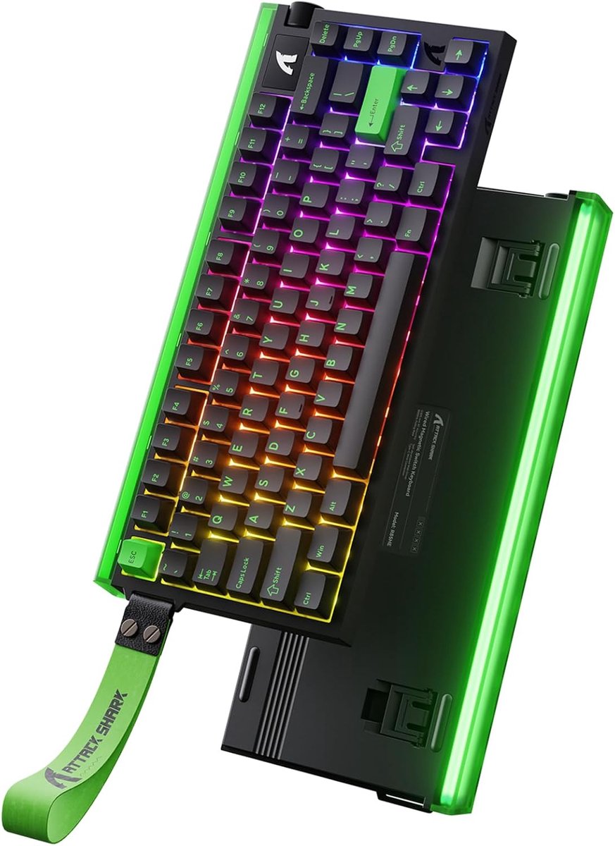 Gaming Toetsenbord - Mechanisch Keyboard - Snelle Reacties - Compact Ontwerp - TKL Formaat - Zwart