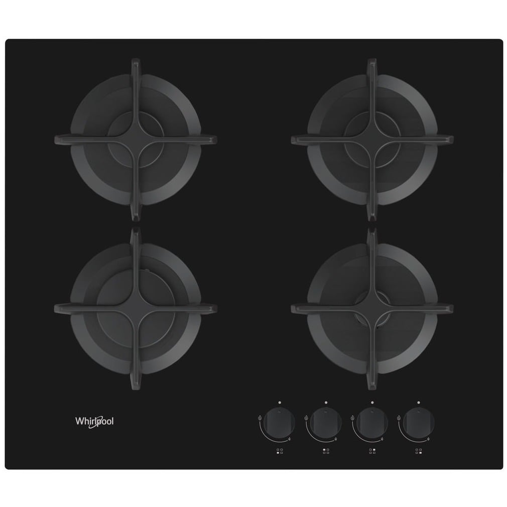 Whirlpool GOB 616/NB NL Gas kookplaat - Zwart