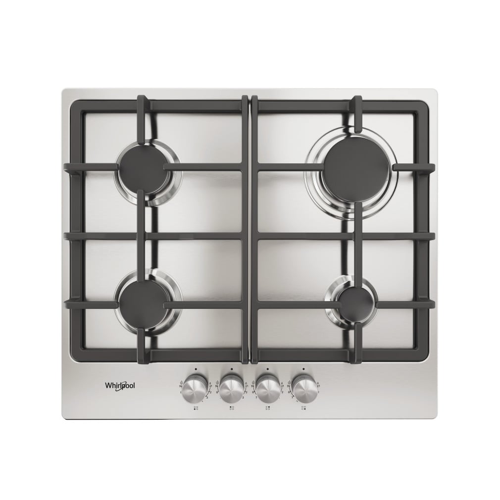 Whirlpool TGML 660 IX NL Gas kookplaat - Grijs
