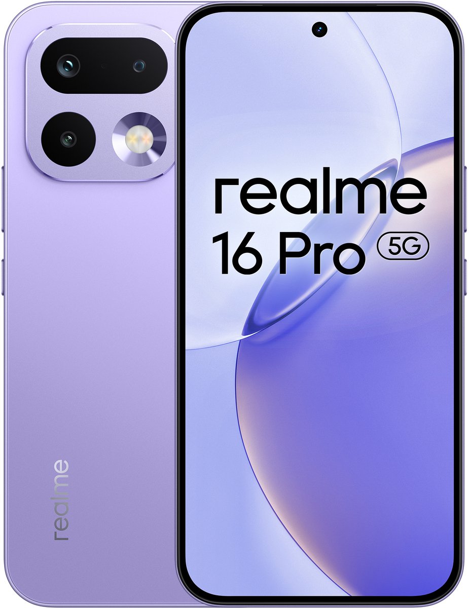 Realme 16 Pro 5G - 8GB/256GB - Paars