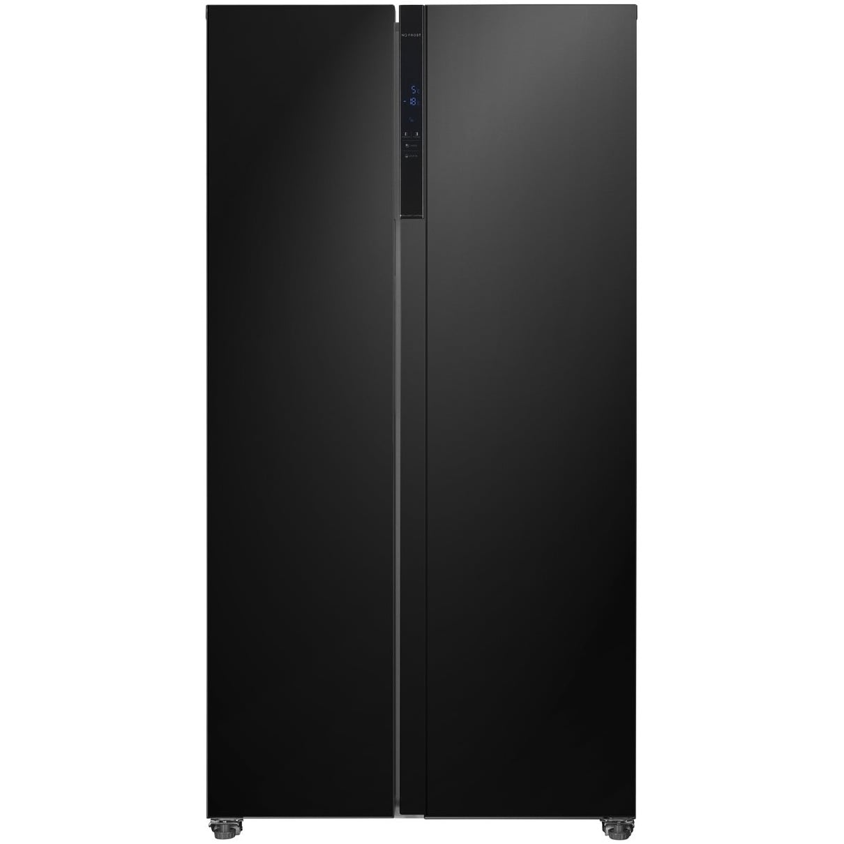 Frilec BONNSBS-630-040CB Amerikaanse koelkast - Zwart