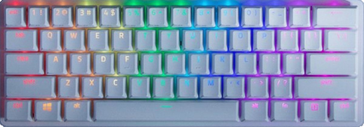 Razer Huntsman Mini toetsenbord Gamen USB QWERTY US International Wit