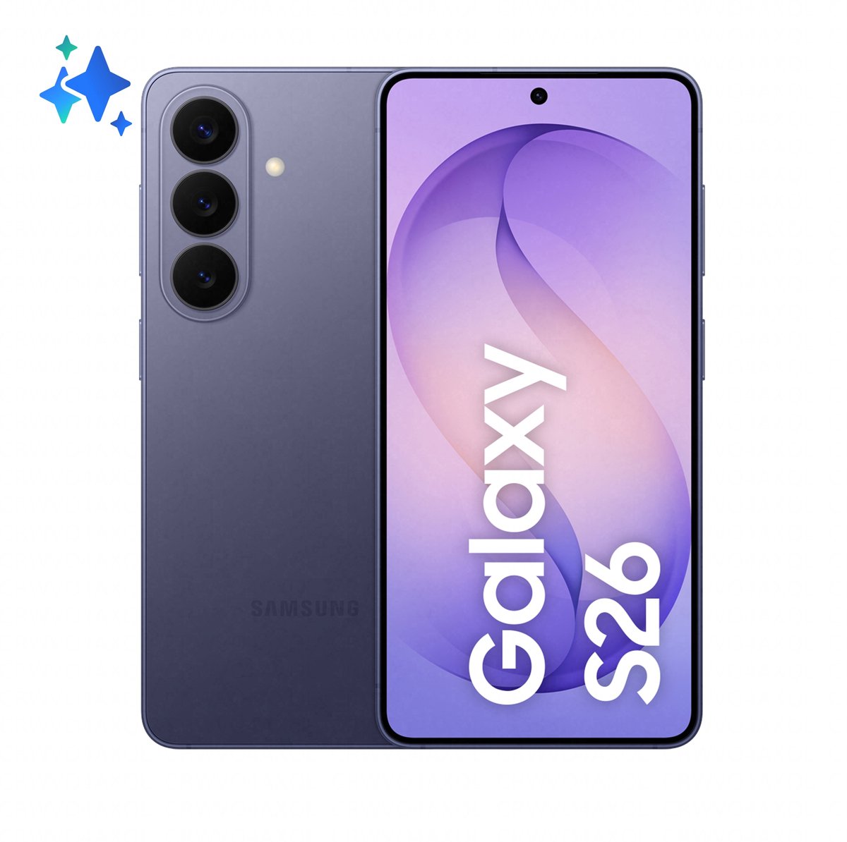 Samsung Galaxy S26 - 256GB - Cobalt Violet