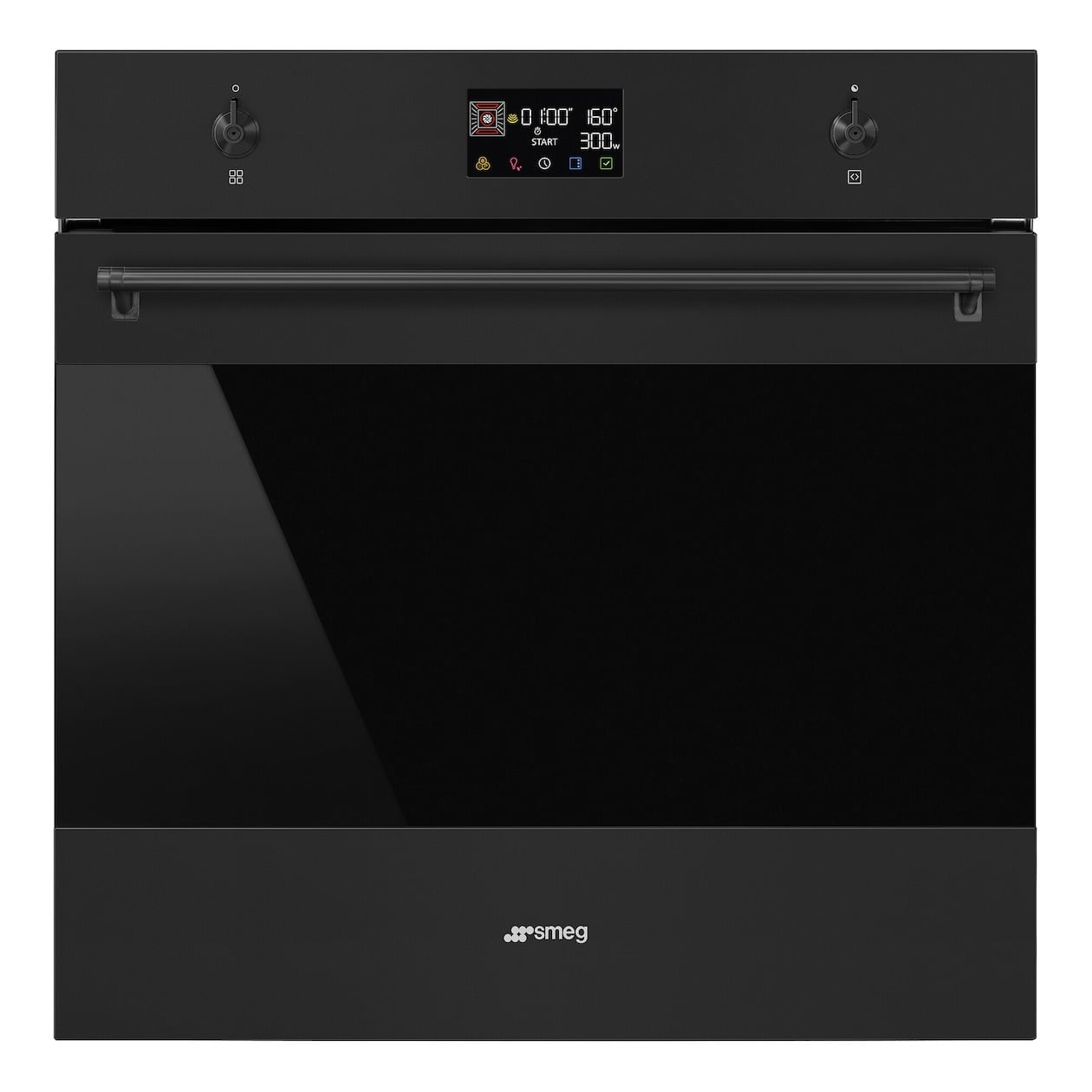 SMEG SO6302M2N Inbouw combimagnetrons - Zwart