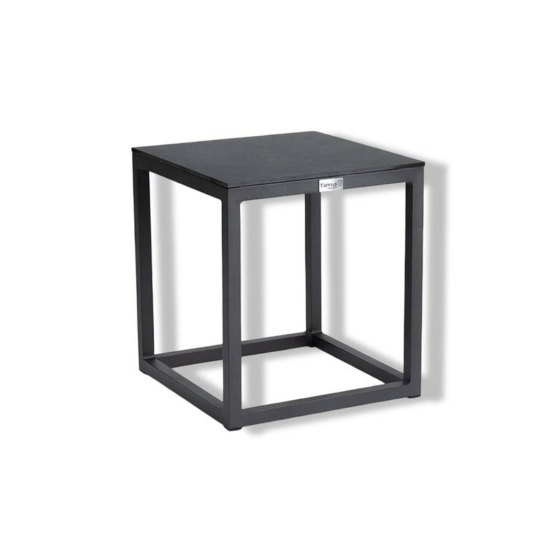 Tierra Outdoor Rio Salontafel S Trespa Graphite 40x40 cm -