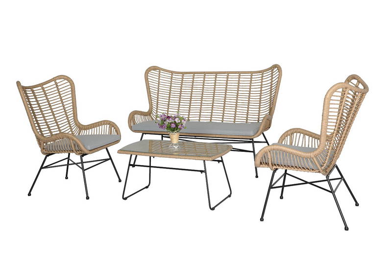 Oosterik Home Loungeset Mondovi Ceva Creme -