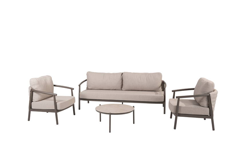 Taste Barolo loungeset met Vic coffeetafel terre dia. 73 cm -