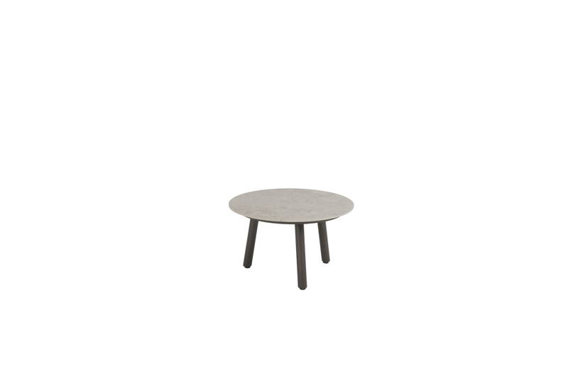 Taste Salute coffee tafel terre keramiek rond dia. 60 cm - - Grijs