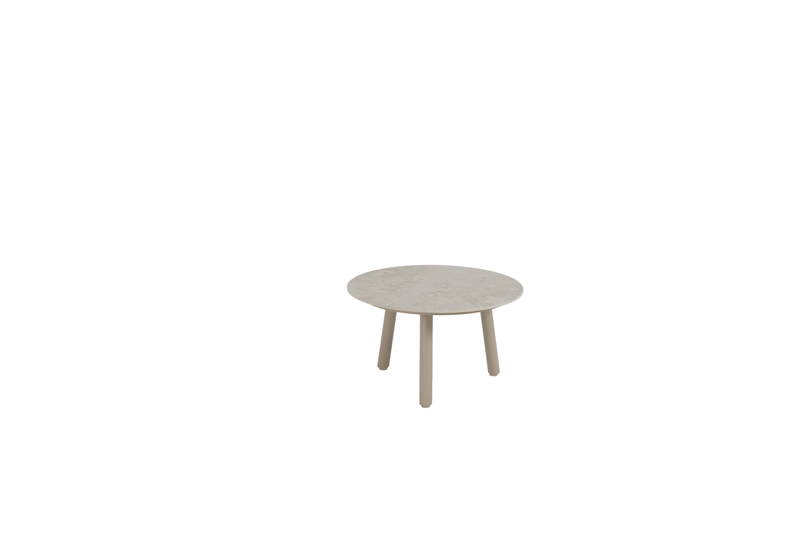 Taste Salute coffee tafel latte keramiek rond dia. 60 cm - - Grijs