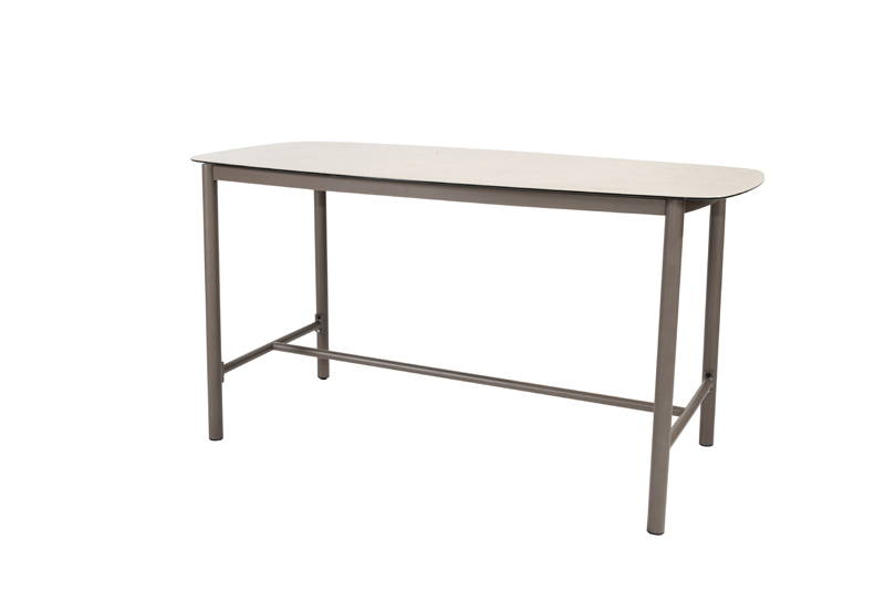 Taste Manolo high dining tafel terre printed keramiek 180x90 cm -