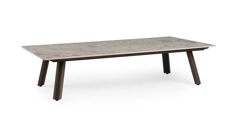 Tierra Outdoor Oasis lounge tafel dekton ceppo chocolat 150 x 80 cm -