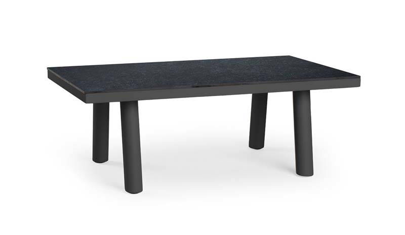 Tierra Outdoor Sevilla salontafel trespa graphite charcoal 105 x 60 cm -