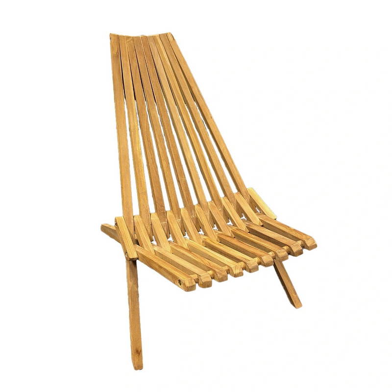 Buitengewoon de Boet Easton Sunbathing Chair - - Bruin
