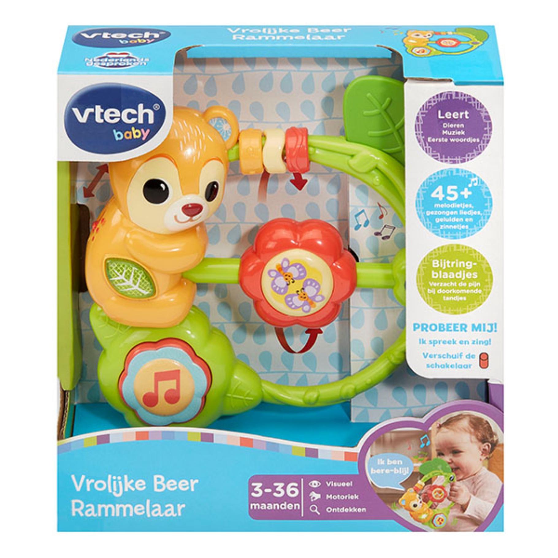 Top1Toys Vtech Baby Vrolijke Beer Rammelaar