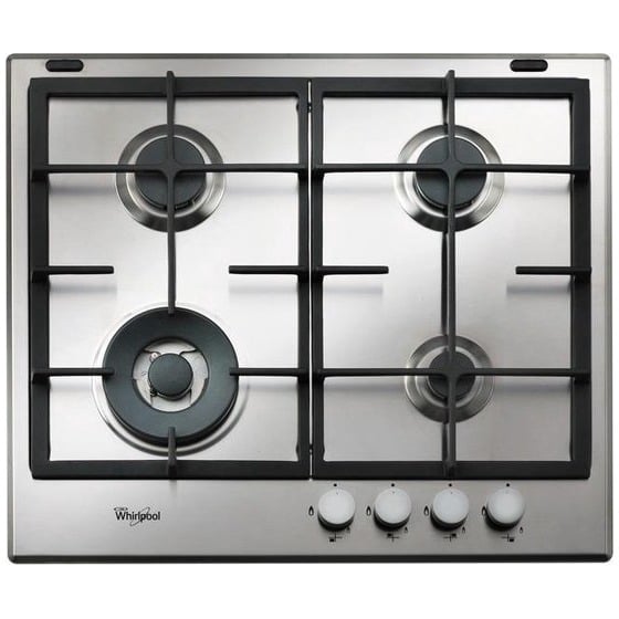 Whirlpool GMA 6422/IX NL Gas kookplaat Grijs - Grijs
