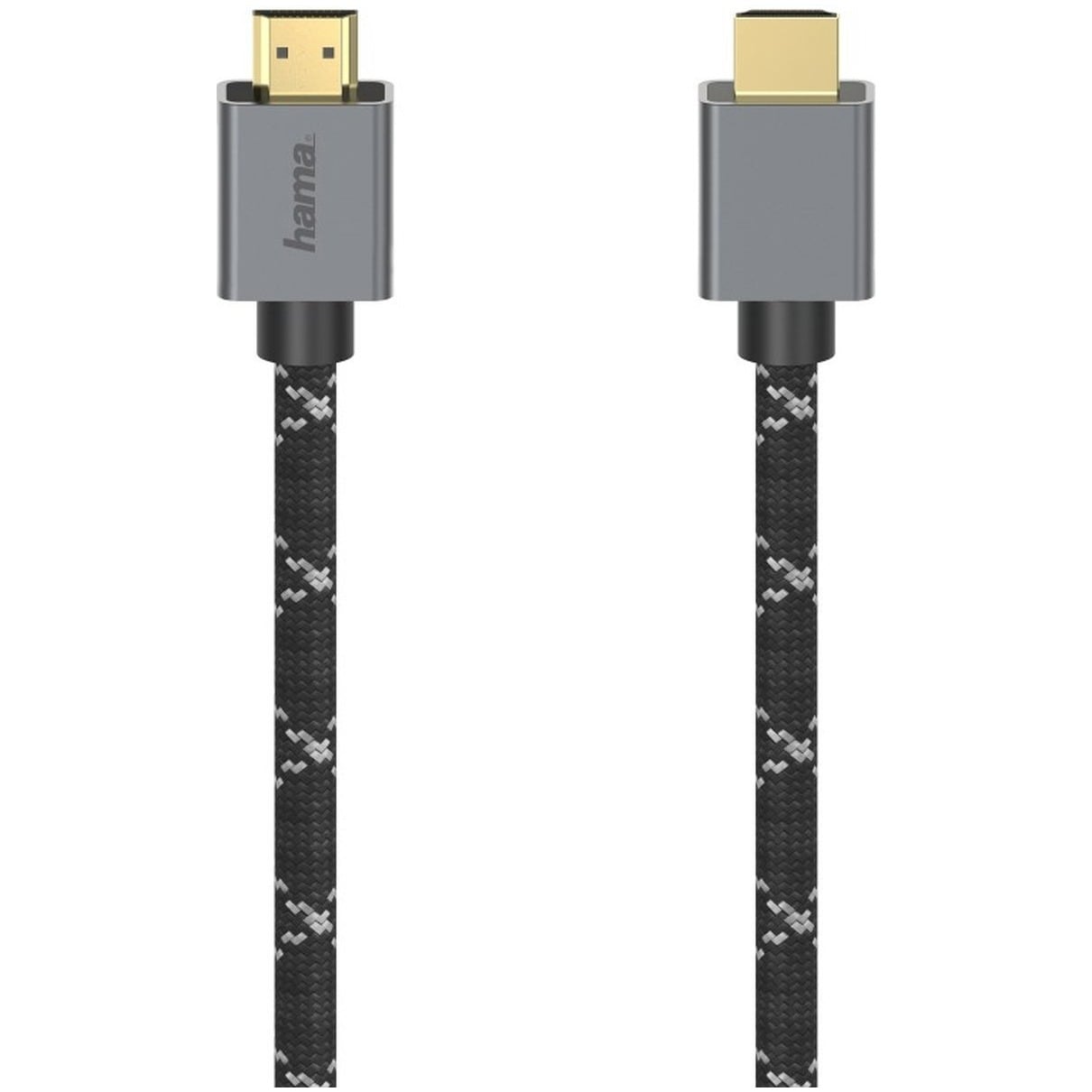 Hama Ultra high-speed HDMI-kabel, connector-connector, 8K, metaal, 2,0 m HDMI kabel