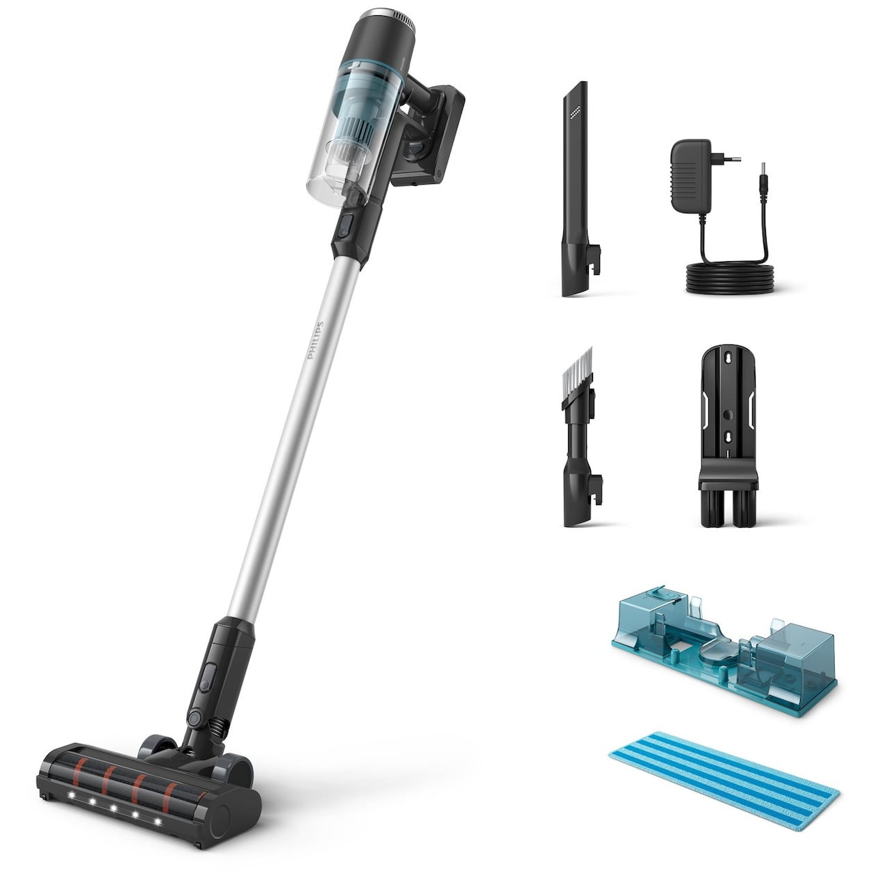 Philips XC3133/01 Steelstofzuiger zonder zak - Blauw