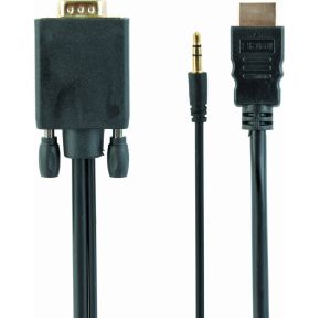 Gembird HDMI naar VGA kabel met audio, 1.8 meter