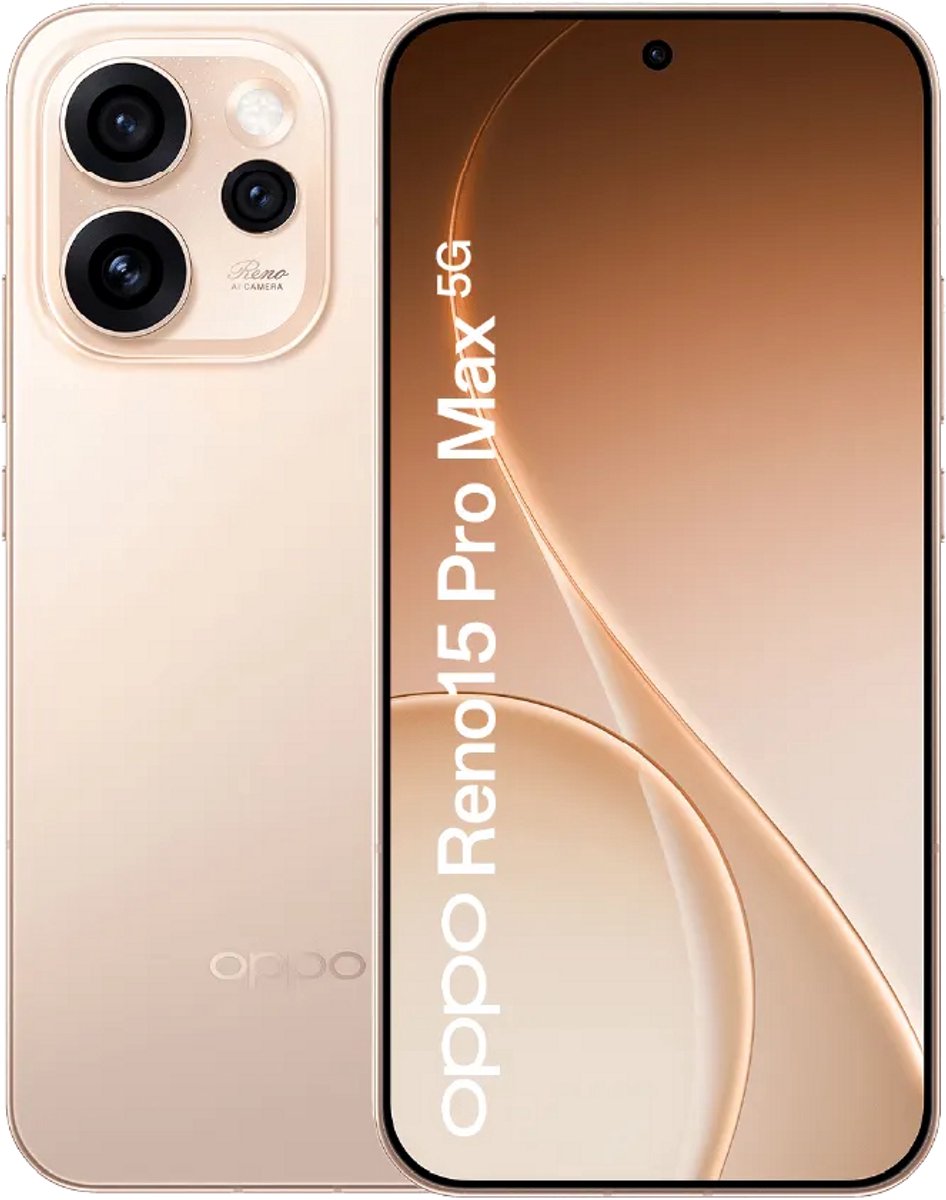 OPPO Reno15 Pro Max 5G 12GB/512GB Goud (Aura Gold) Dual SIM