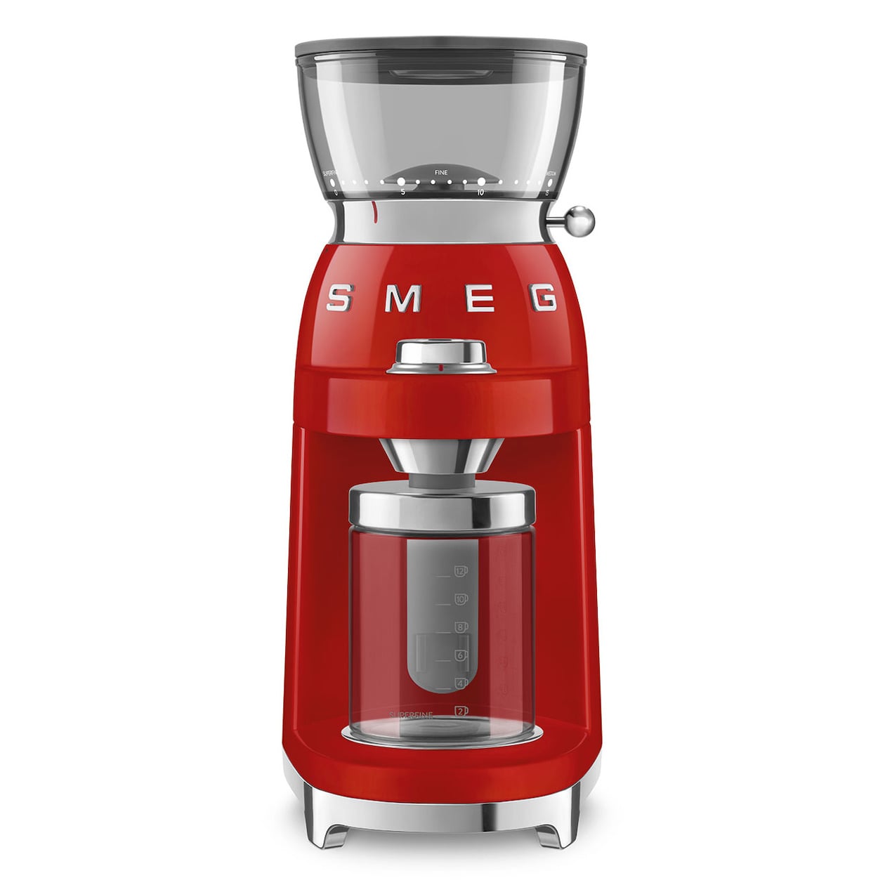 SMEG CGF03RDEU Koffiemolen - Rood