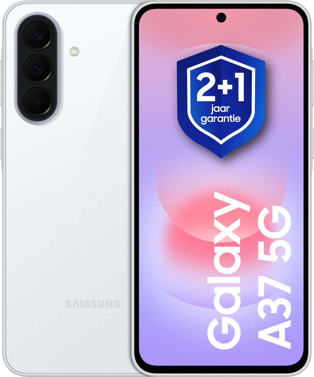 Samsung Galaxy A37 5G - 128GB - Awesome White + 1 jaar extra garantie