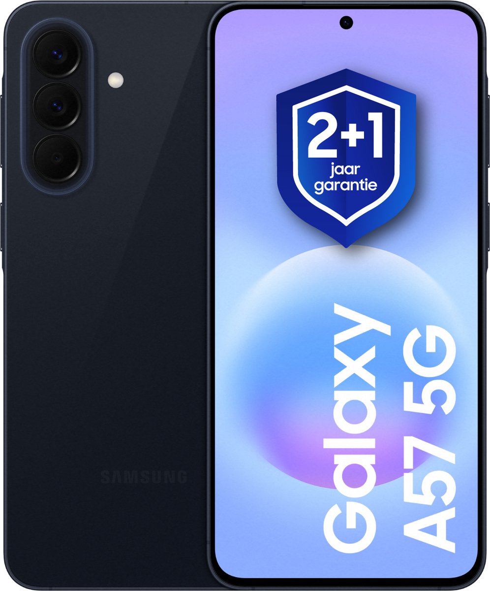 Samsung Galaxy A57 5G - 128GB - Awesome Navy + 1 jaar extra garantie