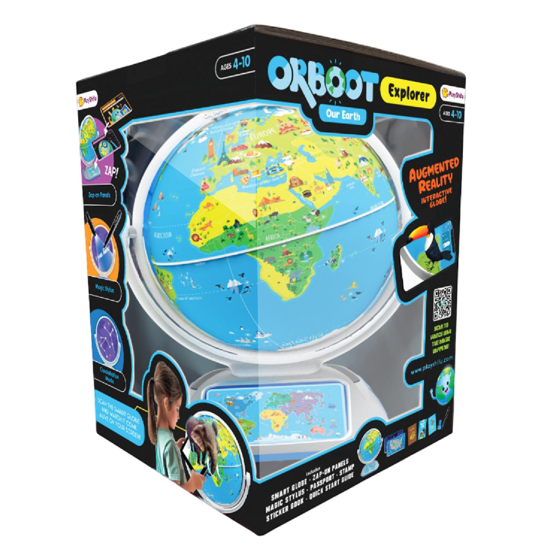 Top1Toys Orboot Earth Explorer's Pack globe