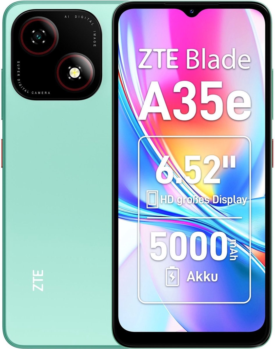 Smartphone ZTE Blade A35e 2/64GB (Ice Green)