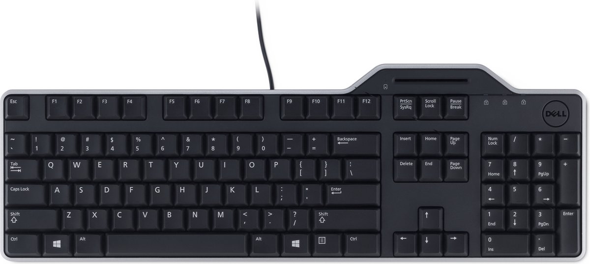 DELL KB813 toetsenbord USB QWERTZ Duits Zwart