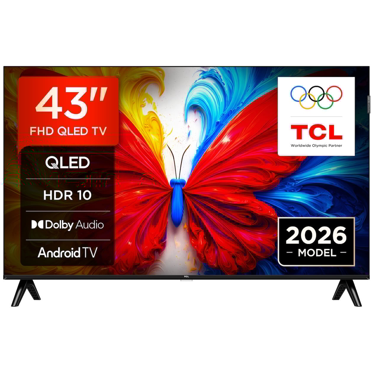 TCL 40S5L (2026) - 40 inch - QLED TV - Zwart