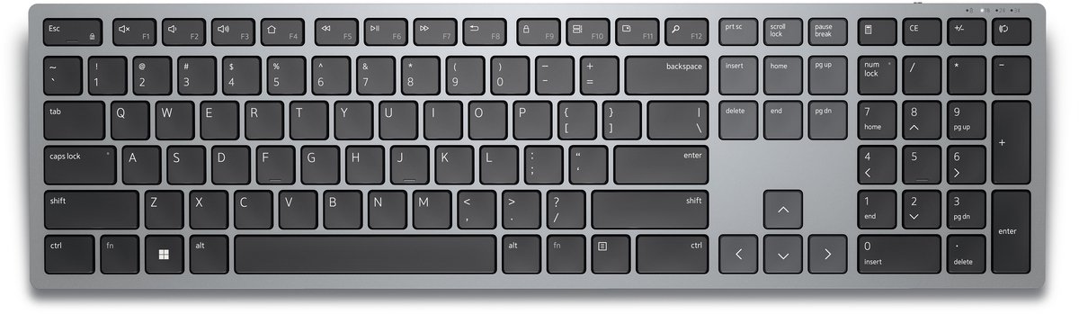 Keyboard Dell KB700-GY-R-SPN Grey Spanish Qwerty