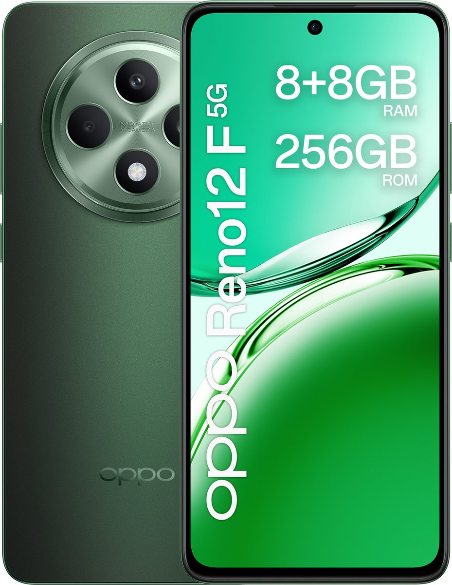 OPPO - Reno 12F 5G - 8GB/256GB - Groen