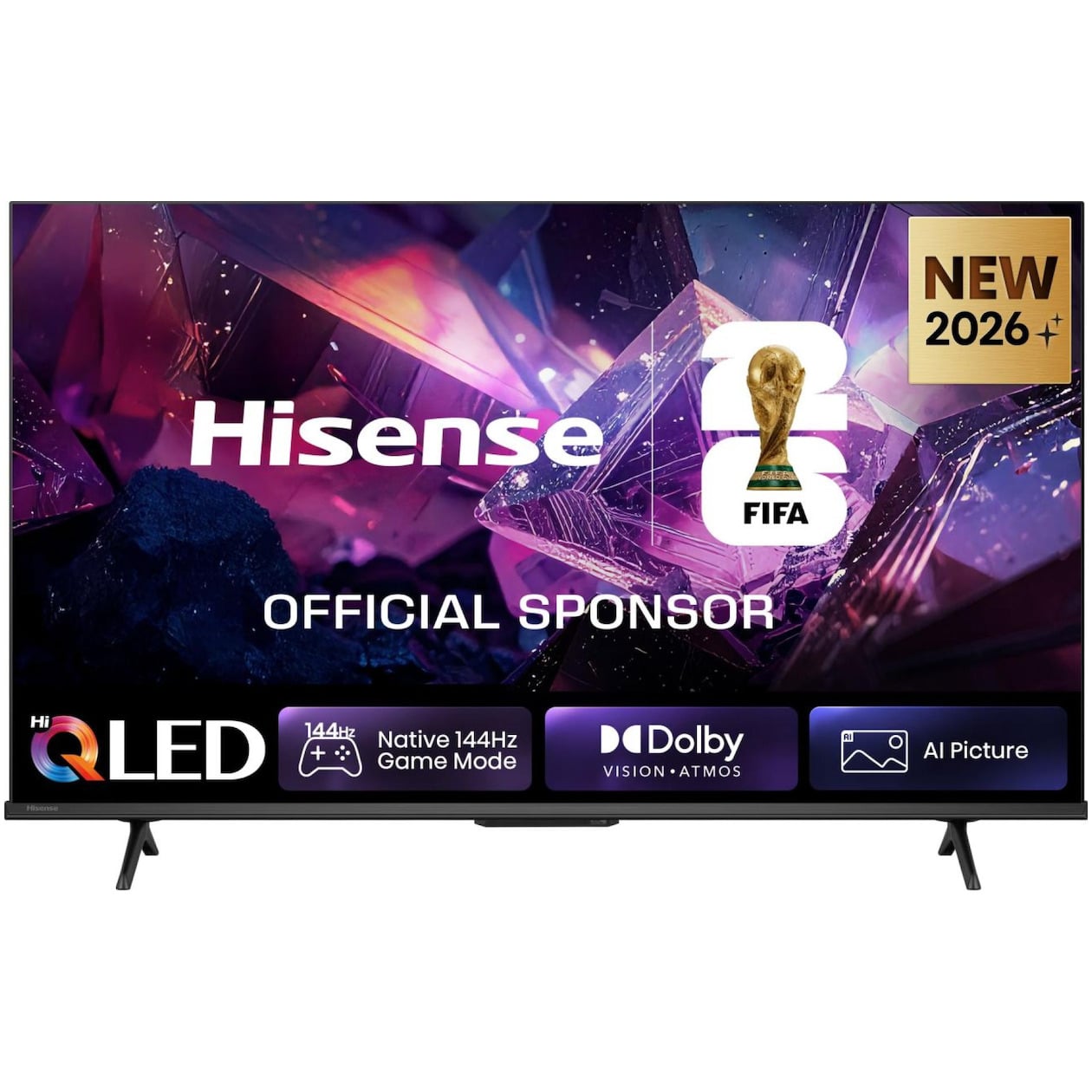 Hisense QLED 43E79S PRO (2026) - 43 inch - QLED TV - Zwart