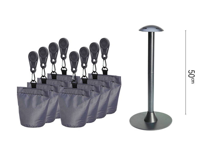 AeroCover Hoessteunset - - Grijs