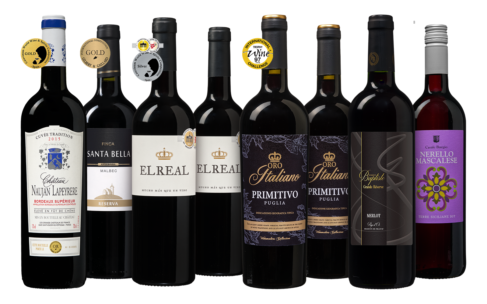 Wijnvoordeel Wijnpakket Huisfavorieten - Rood