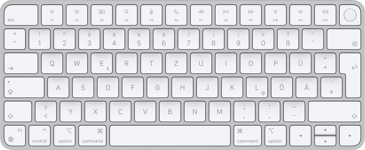 Apple Magic Keyboard met Touch ID QWERTZ wit