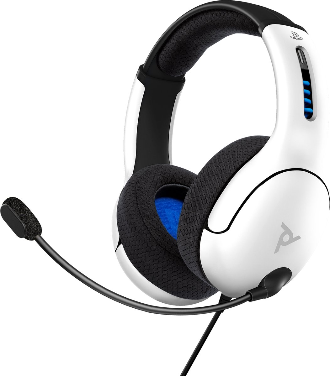 PDP LVL50 Wired Headset - White (PS5/PS4)