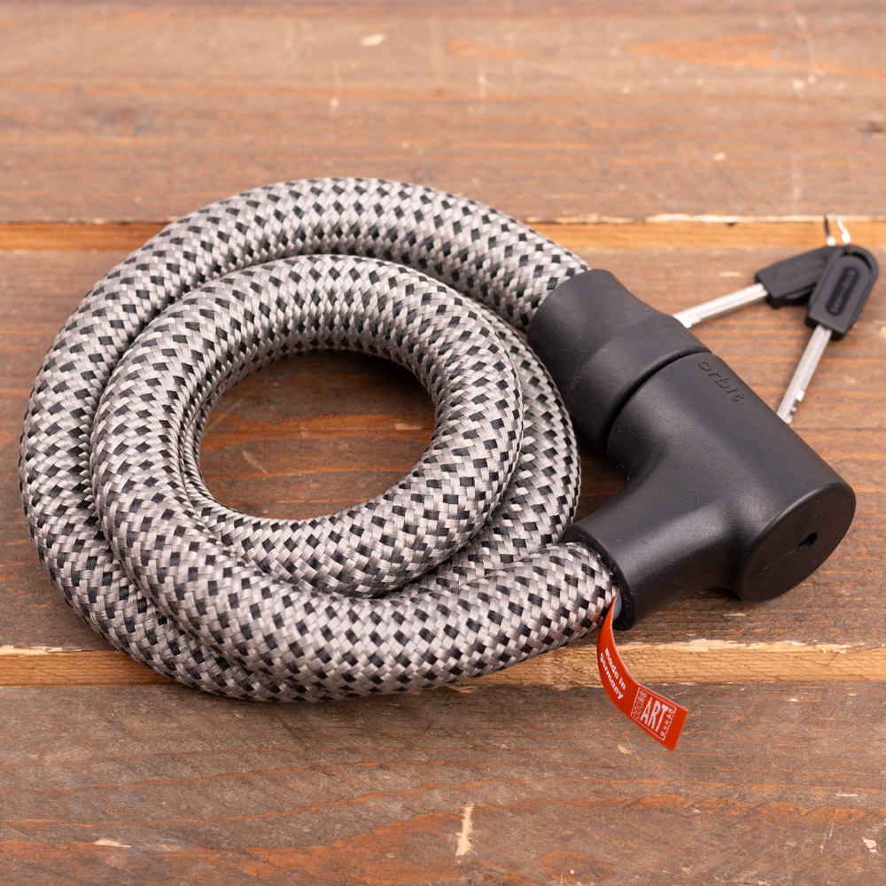 Kabelslot Textielslot Orbit Electric Grey 120 cm - ART-2