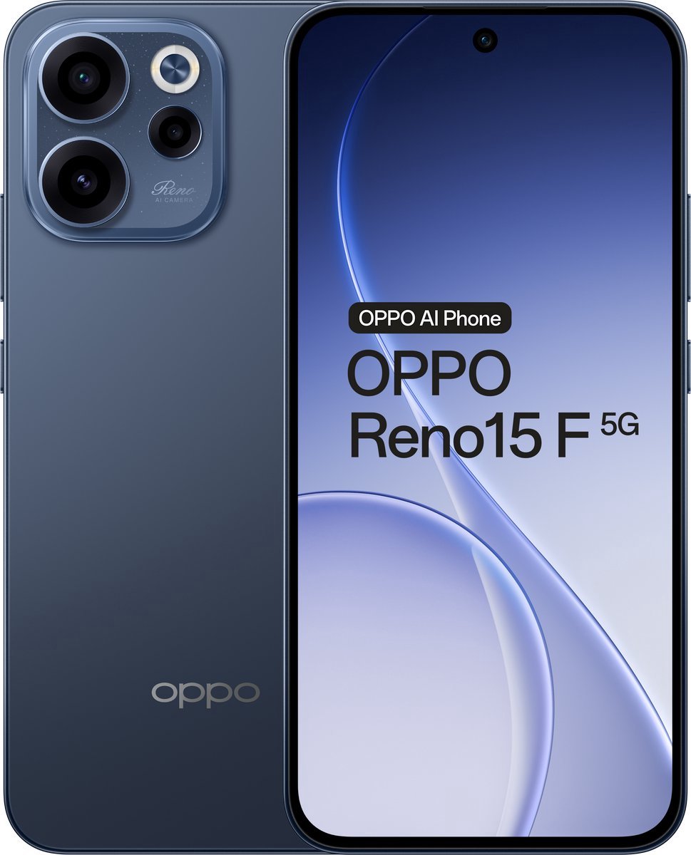 OPPO Reno15 F 5G 12GB/512GB Blauw (Twilight Blue) Dual SIM