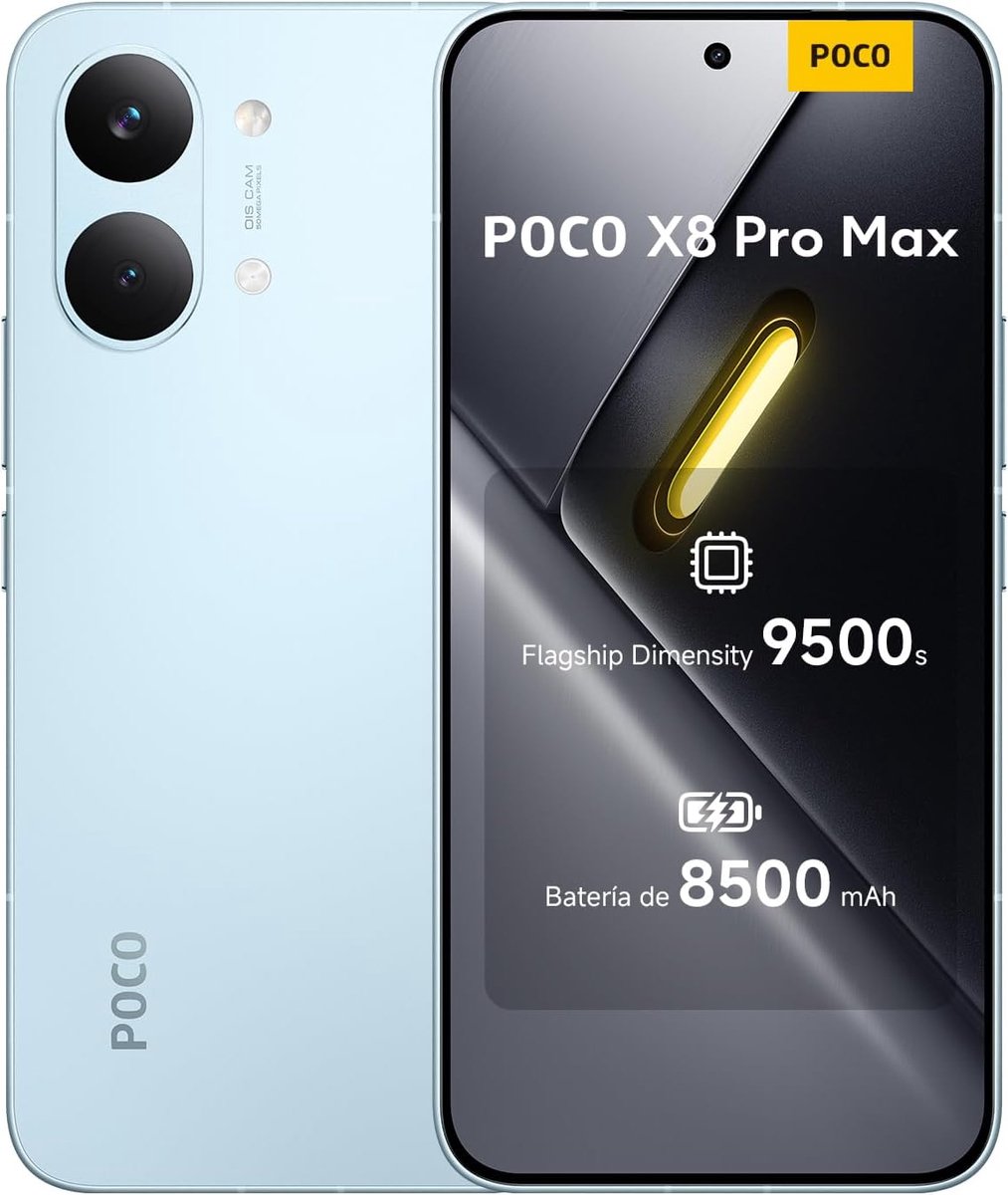 POCO X8 Pro Max 12G RAM 256GB ROM - Blauw
