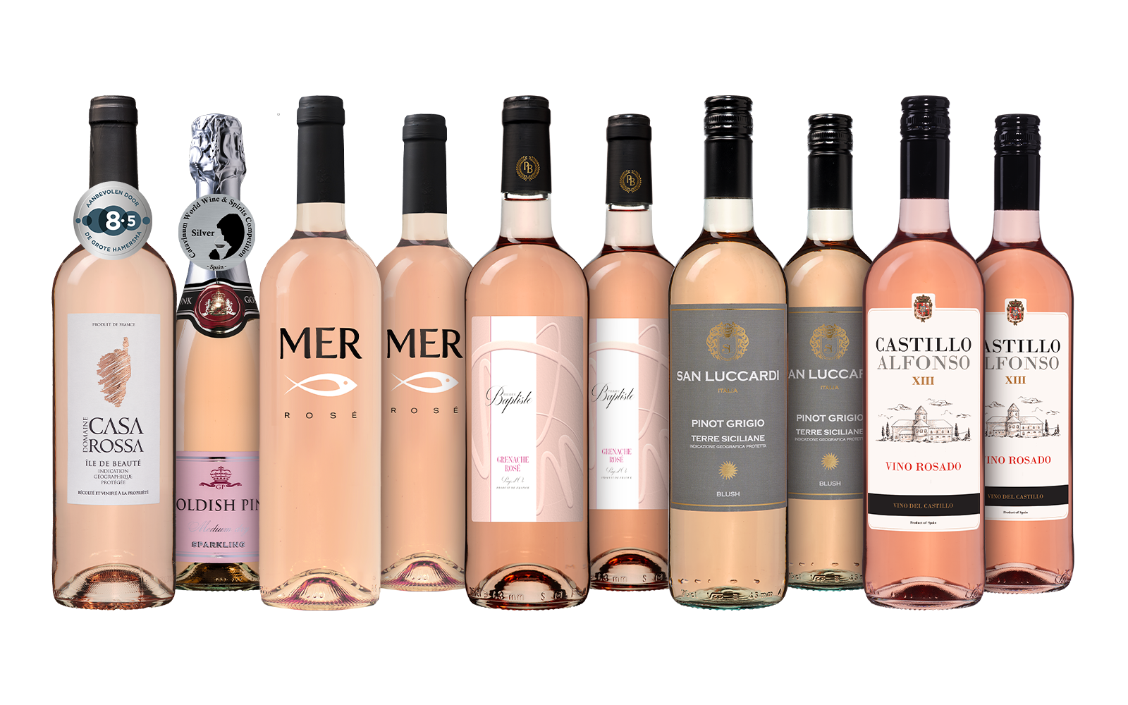 Wijnvoordeel Rosé XXL Wijnpakket